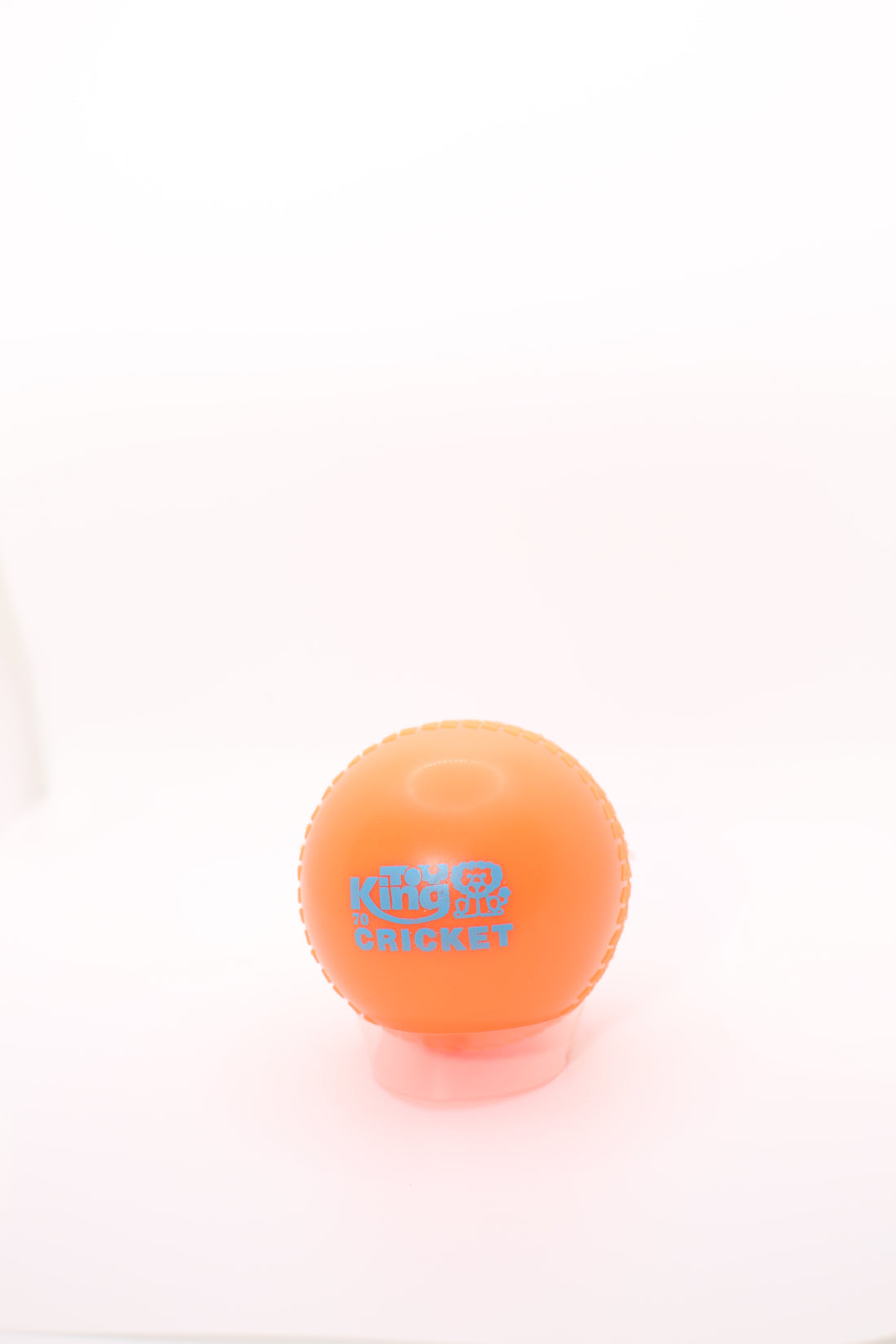 King Cricket Orange Soft Practice Ball – Training Cricket Ball for Kids & Beginners