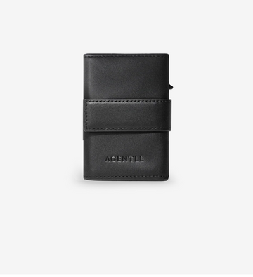 AGENTLE • POP-UP Edition Wallet Instant Card Access • Smooth Top-Grain Leather
